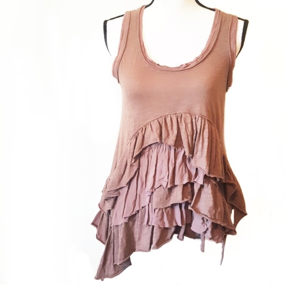 Anthropologie Tops - EUC Small Anthropologie Meadow Rue Petticoat tank